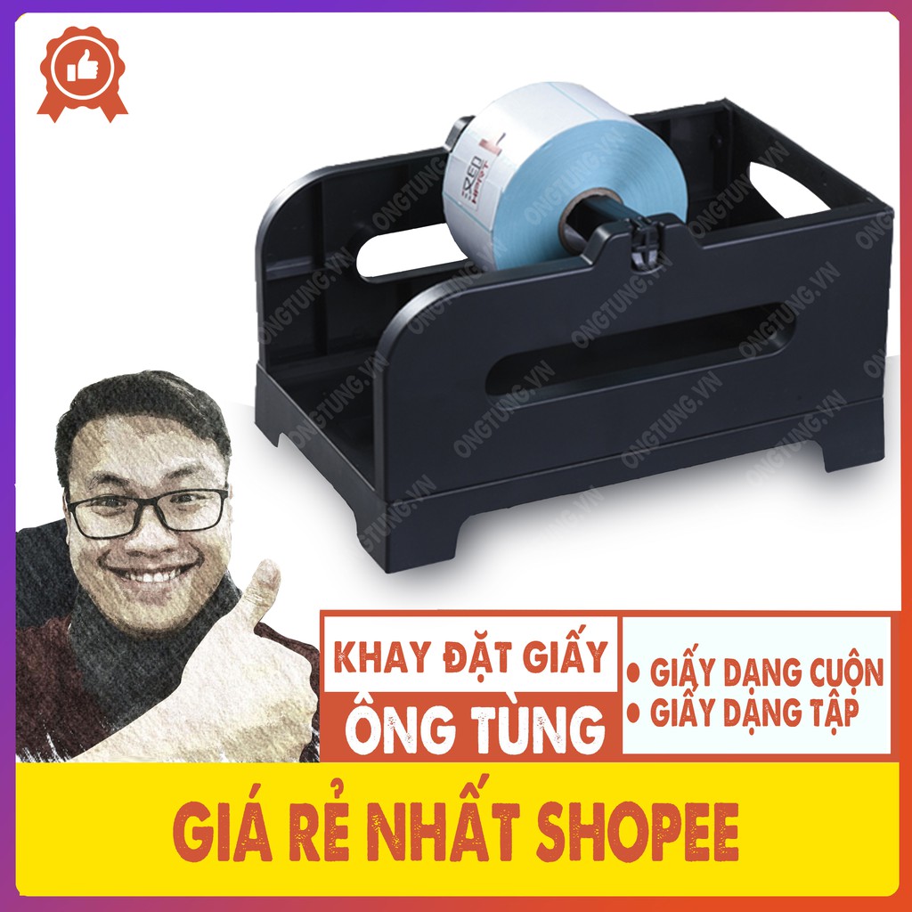 Khay Đặt Giấy In Chuyên Dụng Cho Máy In HPRT N41 - Gprinter - Godex - Máy In Nhiệt TMĐT