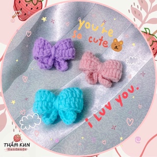 Kẹp tóc nơ handmade