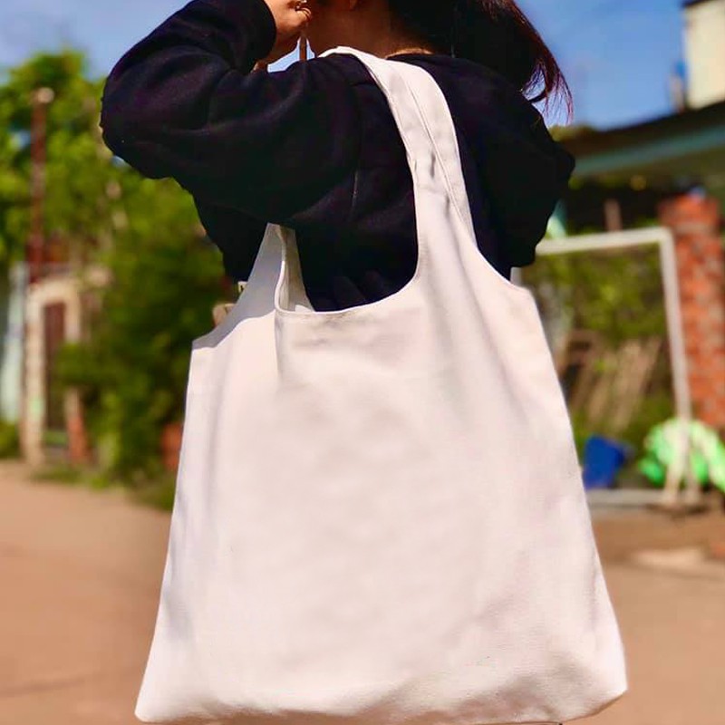 Túi Tote Trơn Quai Tròn