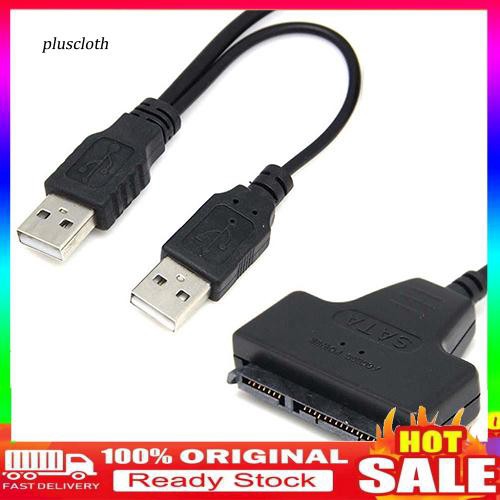 ✡XDP✡USB 2.0 to 2.5inch 22Pin 7+15 ATA SATA 2.0 HDD/SSD Adapter Converter Cable