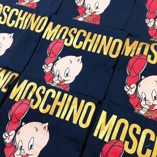 Áo Moschino 2 màu xịn xò