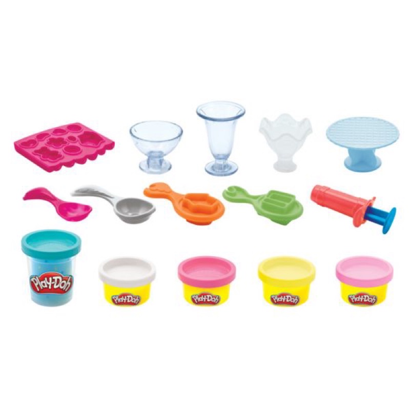 Bộ đất nặn làm Bếp / Làm Kem / Làm Bánh Play DOH
