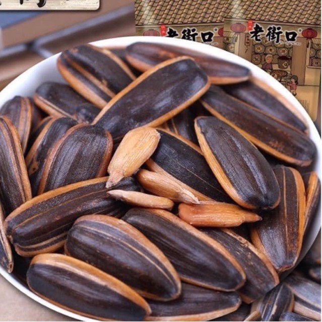 [Có sẵn] Túi 500g Hạt hướng dương tẩm vị caramen