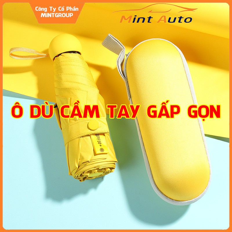 Ô dù cầm tay gấp gọn chống tia UV nhỏ gọn – dễ dàng mang theo bên mình