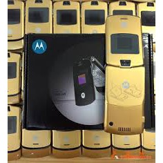 Điện Thoại Motorola V3i Nắp Gặp [ Phím Thép Màu Trắng ]