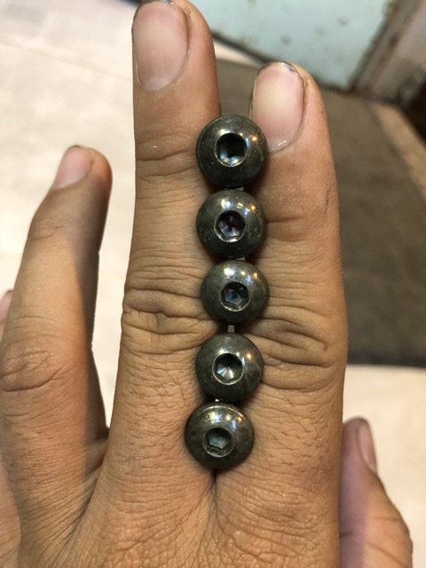 30 ỐC  DÀN ÁO YAMAHA,HONDA  Màu Xanh Quân Đội