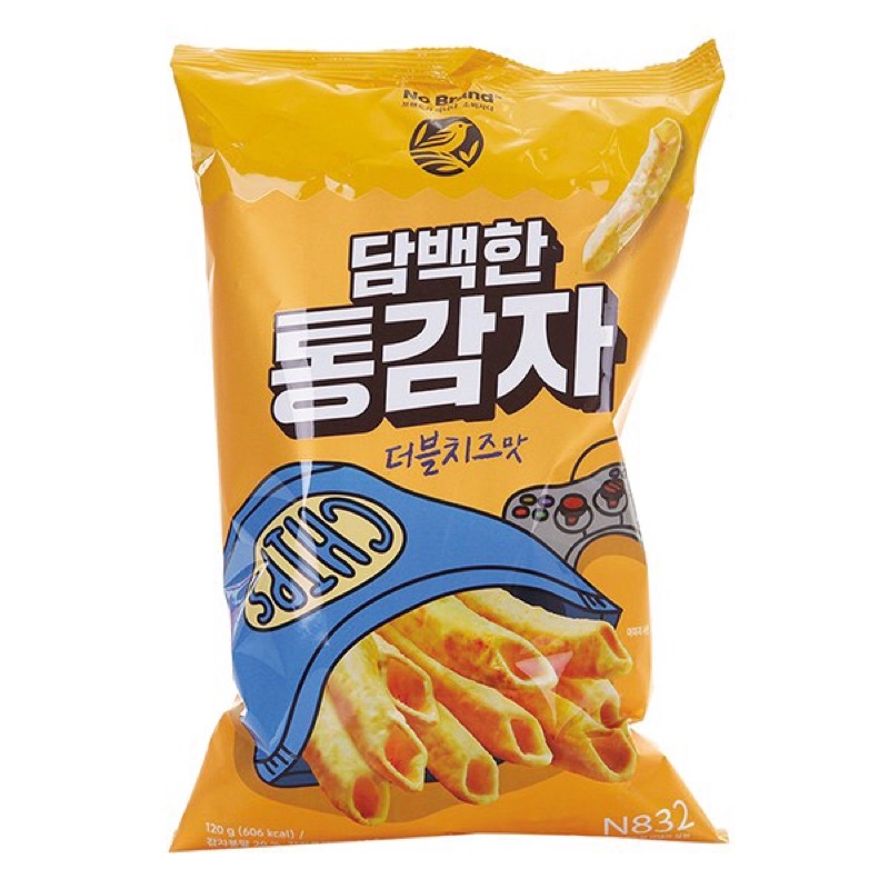 Snack Khoai Tây Ống No Brand Hàn Quốc Gói 120G