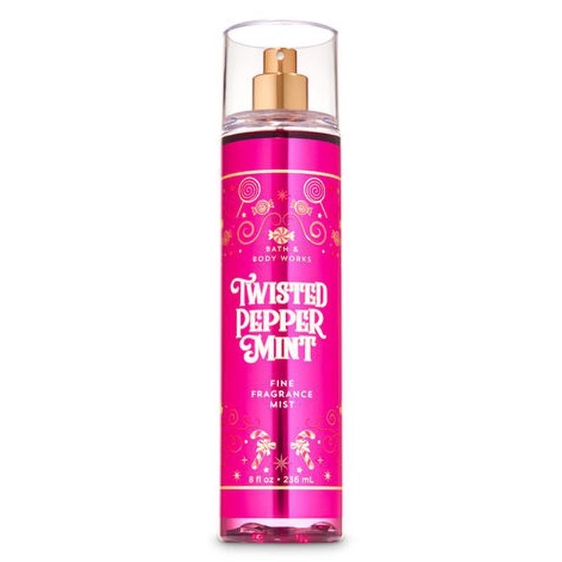 Xịt Thơm Twisted Peppermin Bath Body Workst 236ml +jɥȽÿ08+