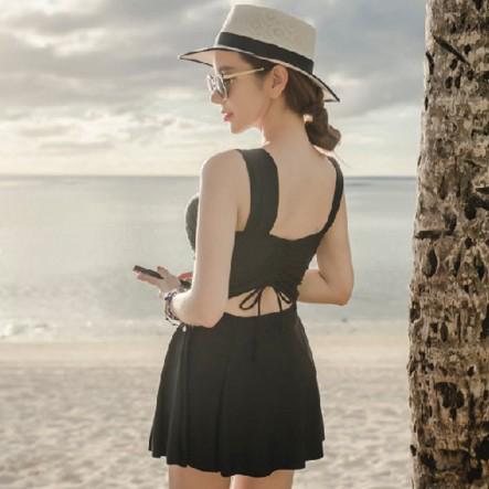 Bộ Đồ Bơi Nữ Liền Mảnh Dáng Váy Che Bụng Bộ Đồ Bơi Nữ Đẹp - Áo Bơi Dạng Váy