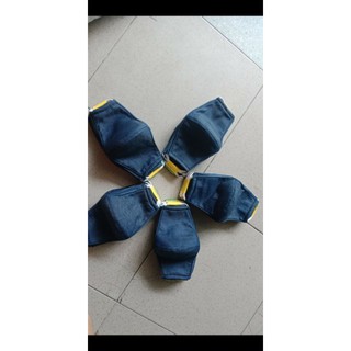 khẩu trang vải jean đủ kiểu