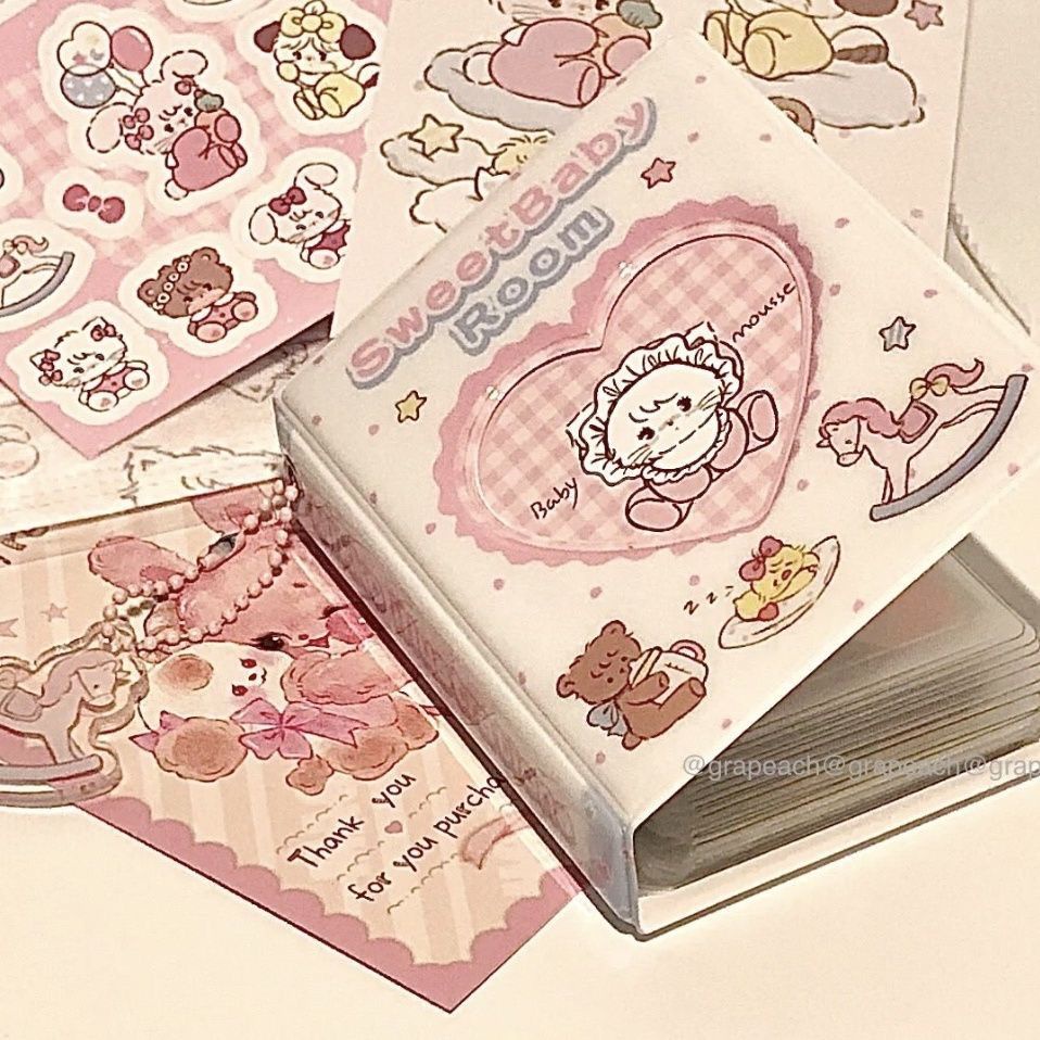 Album Ảnh Mini In Hình Nhóm Nhạc blackpink Xinh Xắn Giá Đỡ