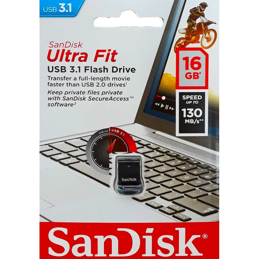USB 3.1 SanDisk Ultra Fit CZ430 64GB 32GB 16GB