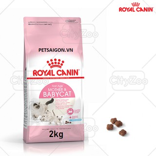 Thức Ăn Cho Mèo Con & Mèo Mẹ Royal Canin Mother & Babycat Gói 2kg