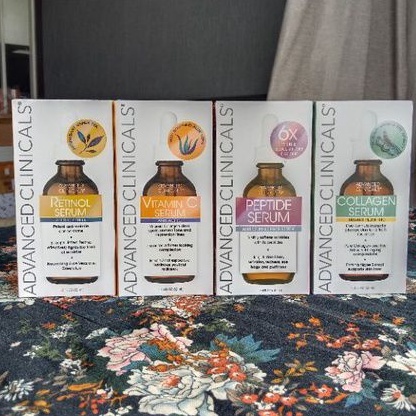 BỘ SERUM CHỐNG LÃO, SÁNG DA ADVANCED CLINICALS 52ml