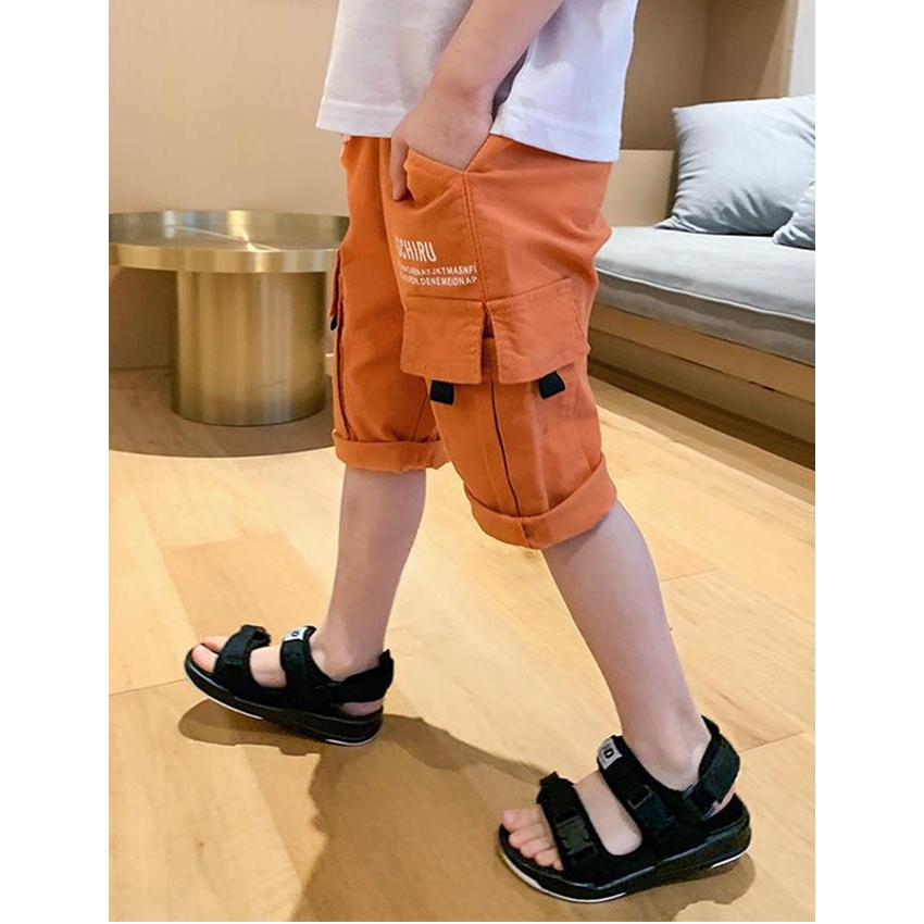 Quần Short Yếm Phong Cách Hàn Quốc Cho Bé Trai