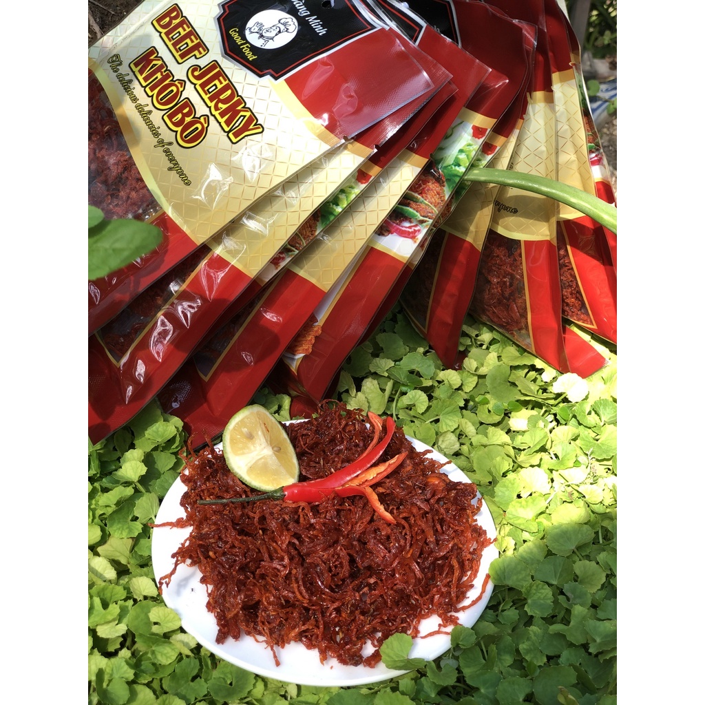 ( 2 loại ) Bò khô ngon 💥ẢNH TỰ CHỤP 💥 khô bò hấp dẫn hảo hạng