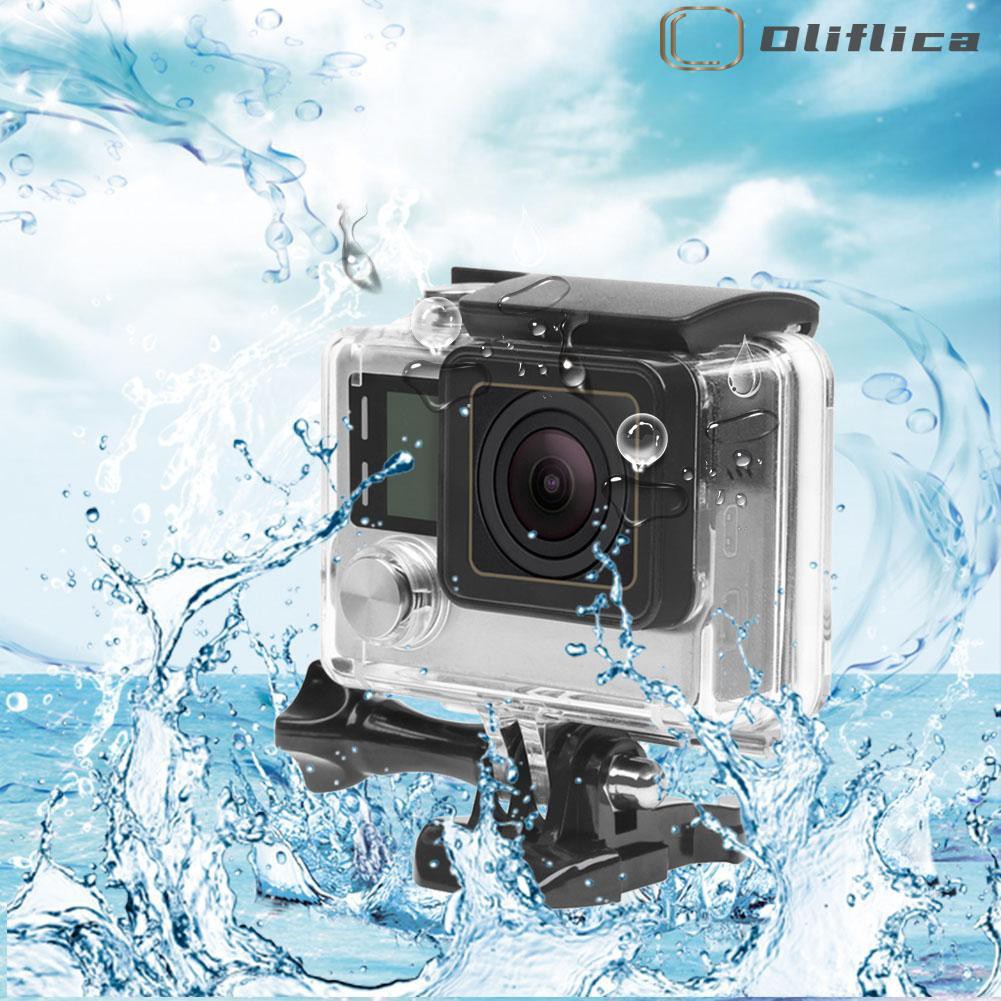 Mới Ốp Bảo Vệ Chống Thấm Nước 30m Cho Máy Ảnh Gopro Hero 3 + / 4