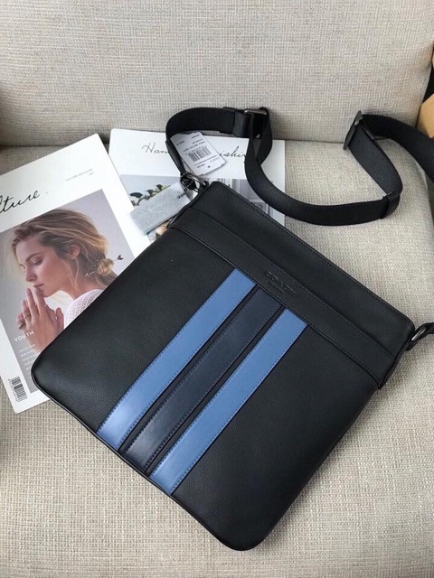 TÚI___COACH NAM ĐEO CHÉO DA THẬT F23216