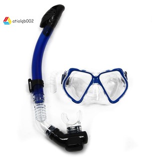 {LL}Dive Diving Mask Goggles Dry Snorkel Combo Set Swimming Scuba Snorkeling Gear