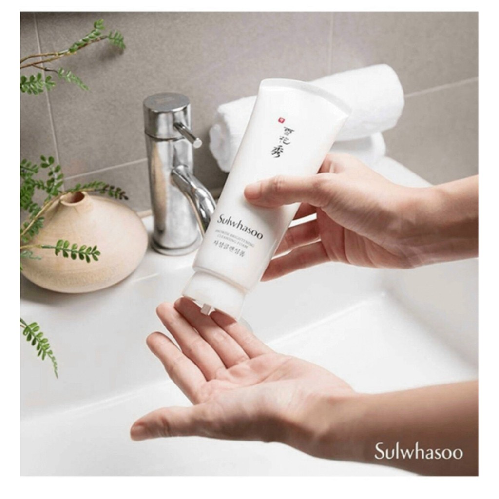 Sữa rửa mặt Trắng da Sulwhasoo Snowise Brightening Cleansing Foarm EX 30ml | BigBuy360 - bigbuy360.vn