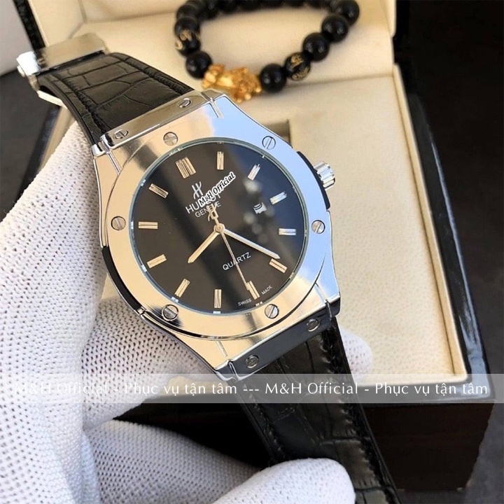 Đồng hồ đeo tay nam HL 6825 dây da cao cấp, tích hợp lịch ngày đẹp sang trọng lịch lãm giá rẻ [Tặng thêm pin] | BigBuy360 - bigbuy360.vn
