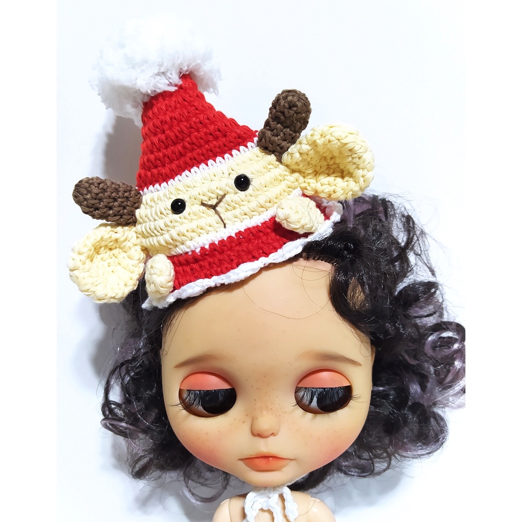 CÓ SẴN - Nón len size búp bê Blythe, Animator