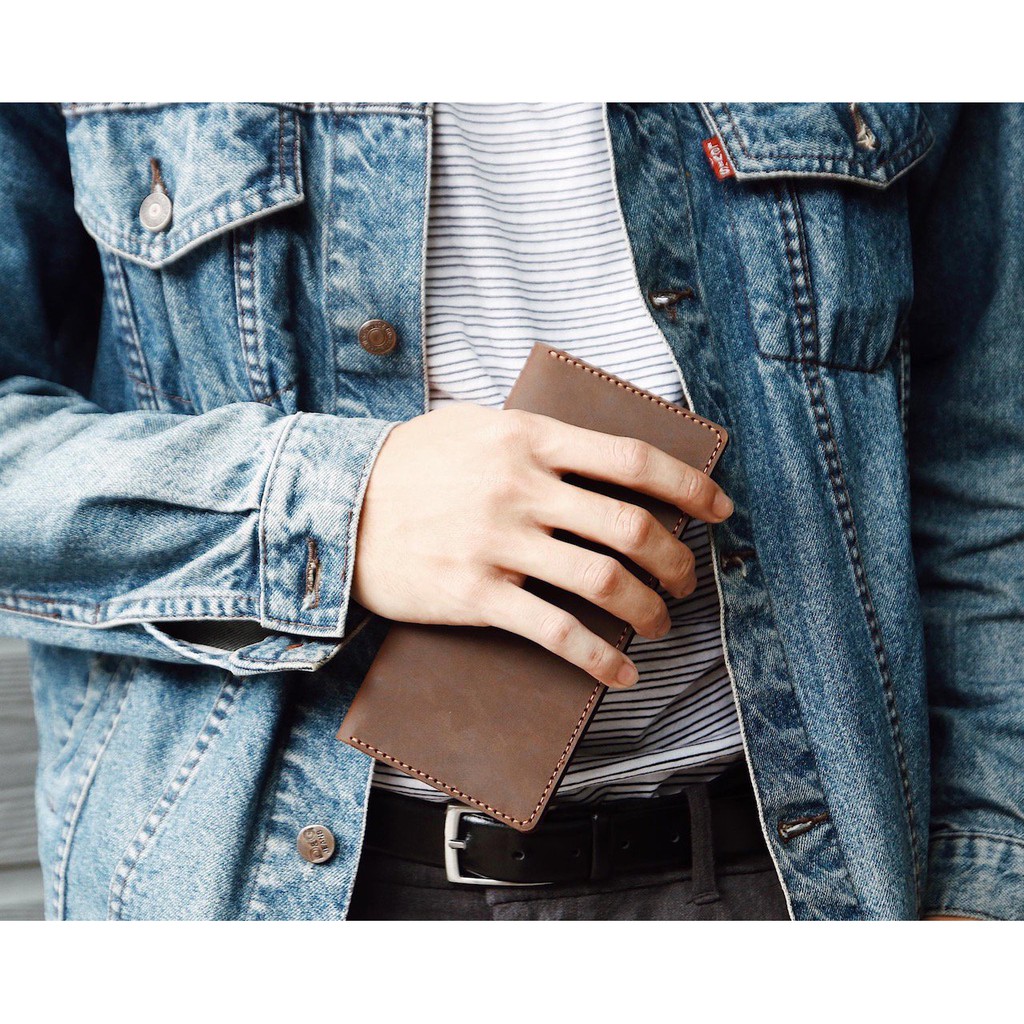 Ví Da Cầm Tay Handmade Thời Trang Hàng Hiệu SVT2