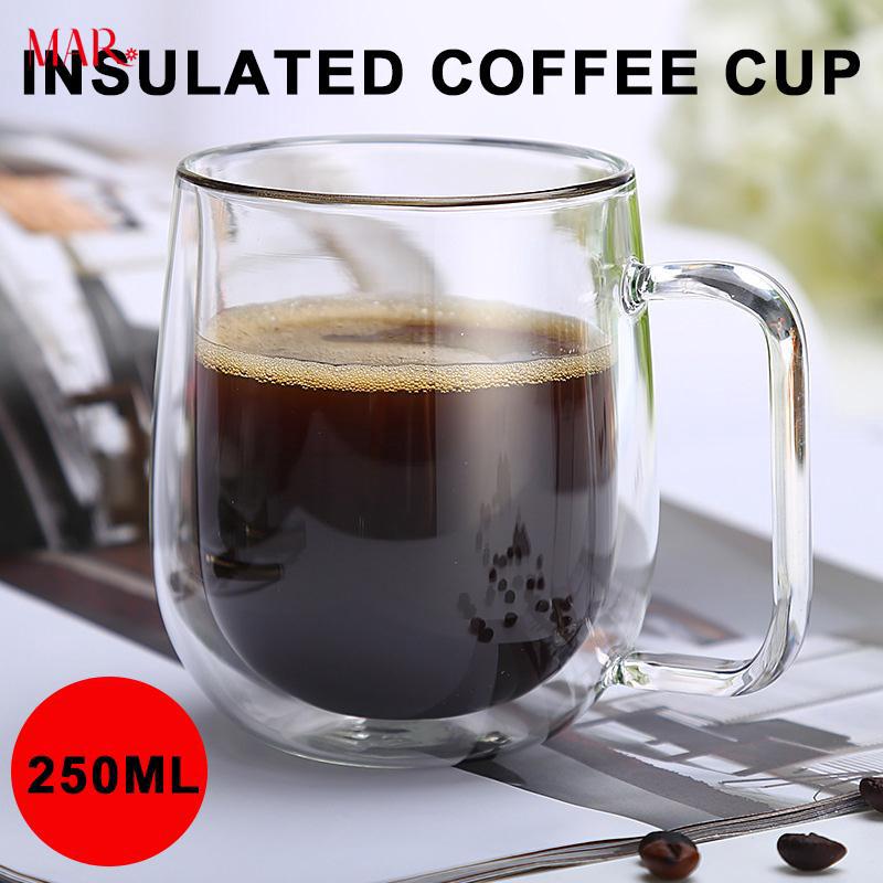 Ly uống cafe bằng thủy tinh borosilicate