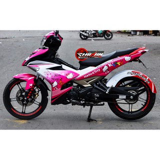Tem Trùm Exciter 150 Hồng Hello Kitty