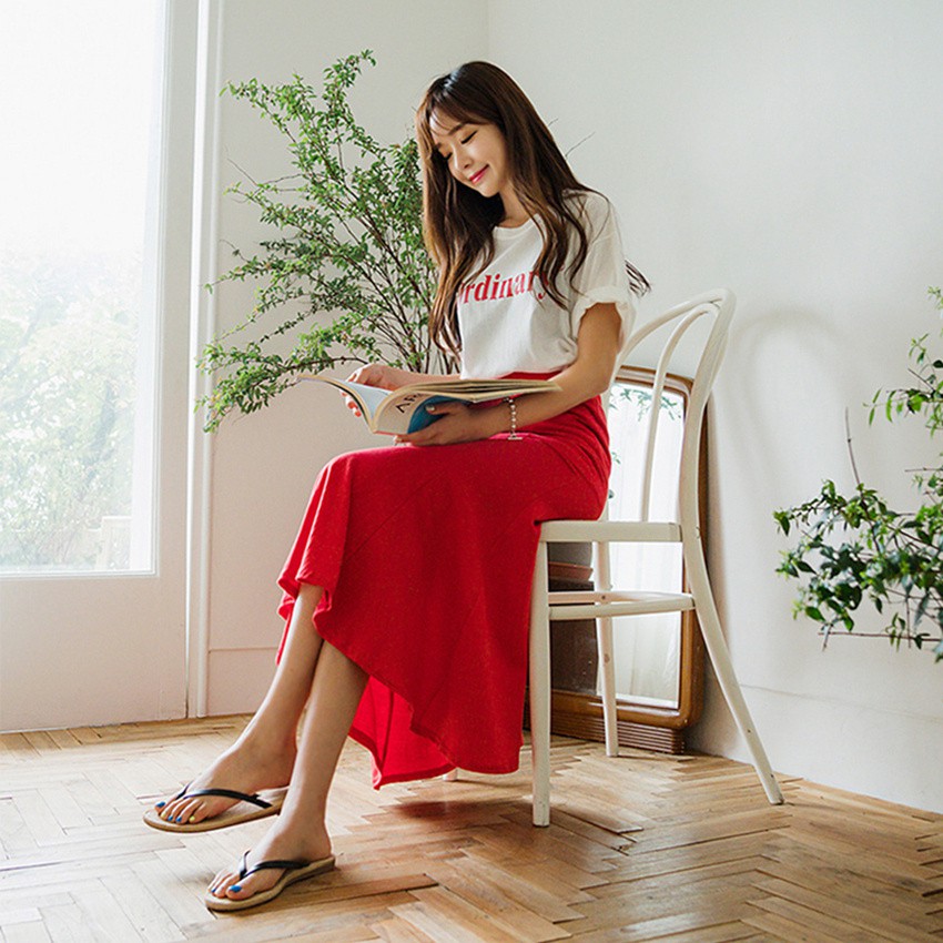 Chân Váy Đuôi Cá Vải Cotton ENVYLOOK Cotton Mermaid Skirt GomiMall