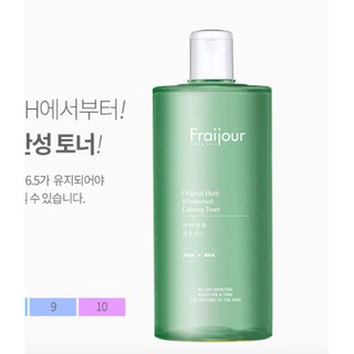 MBC M81 Nước hoa hồng dưỡng ẩm và làm dịu da Fraijour Original Herb Wormwood Calming Toner da dầu. A1