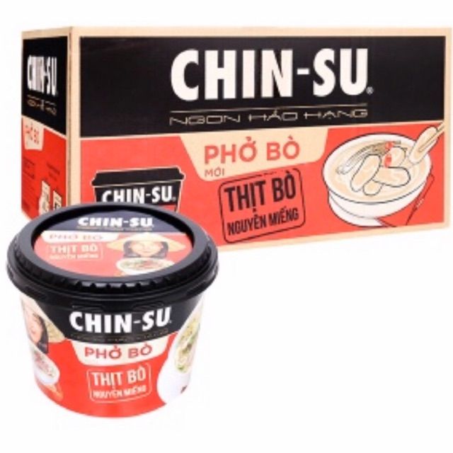 Phở bò chinsu có thịt bò thật | BigBuy360 - bigbuy360.vn