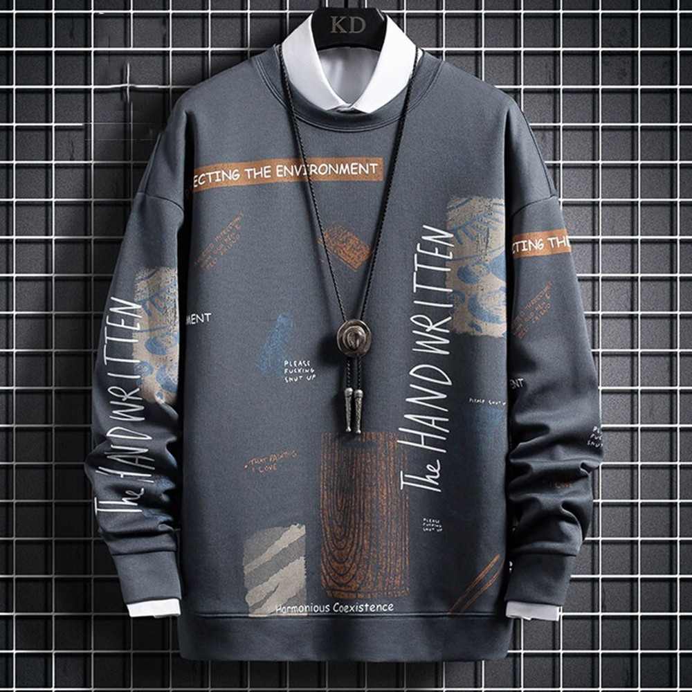 Áo Sweater Nỉ Nam Cổ Tròn Hình In Thỏ Magic Thu Đông Hàn Quốc ZENKODLMEN AO TOP NAM 90000152 | BigBuy360 - bigbuy360.vn