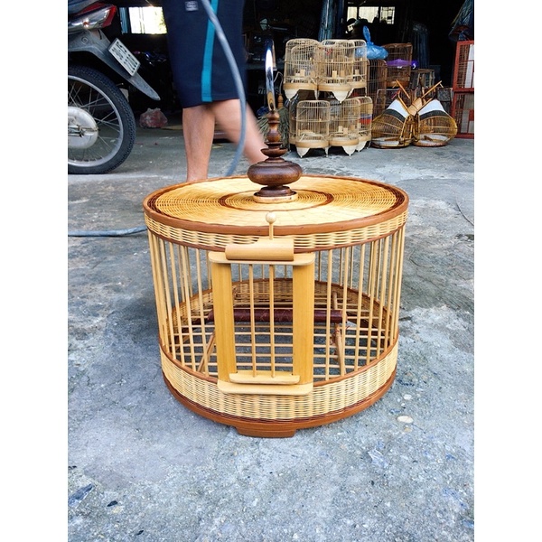 Lồng cu gáy đan thủ công siêu nét