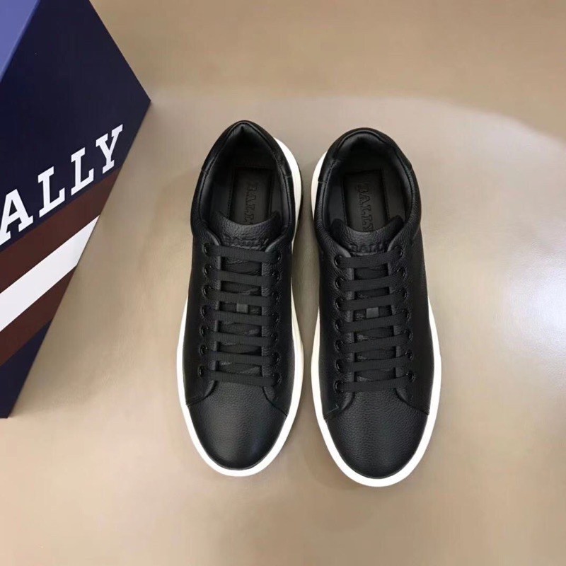 Giày thể thao nam Bally da thật cao cấp thiết kế đơn giản sang trọng dễ phối đồ