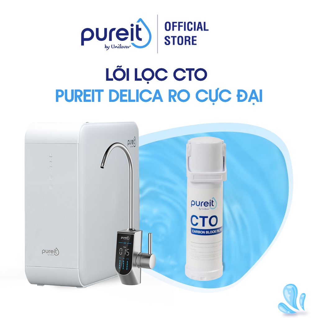 Lõi Lọc CTO Pureit Delica UR5840 Âm Tủ Bếp