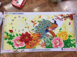 Tranh đính đá thành phẩm