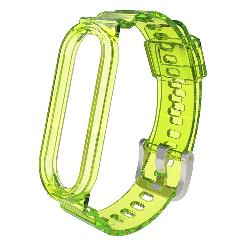 Dây Đeo Trong Suốt Cho Đồng Hồ Thông Minh Xiaomi Mi Band 7/6/5/4/3