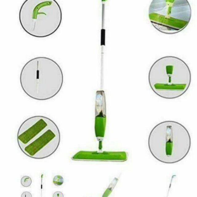 Lau nhà kèm bình sịt nước