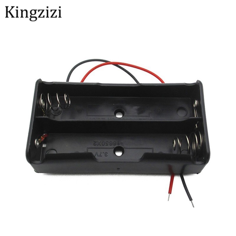 Hộp Nhựa Đựng Pin Thiết Kế 2 Ngăn 18650