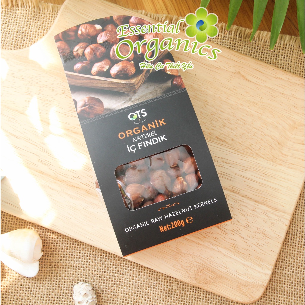[Hạt dinh dưỡng] Hạt Phỉ Hữu Cơ OTS Organik 200g - Nhập Khẩu Thổ Nhĩ Kỳ