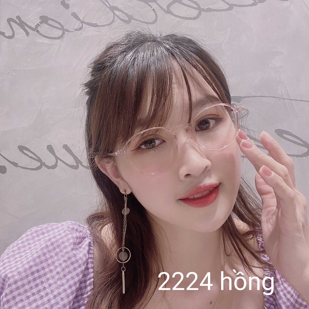 Kính Gọng Dẻo Mắt Lục Lăng G STORE Gọng Kính Cận Nữ Kiểu Dáng Mắt Tròn Đa Dạng Màu Sắc  2224 | BigBuy360 - bigbuy360.vn