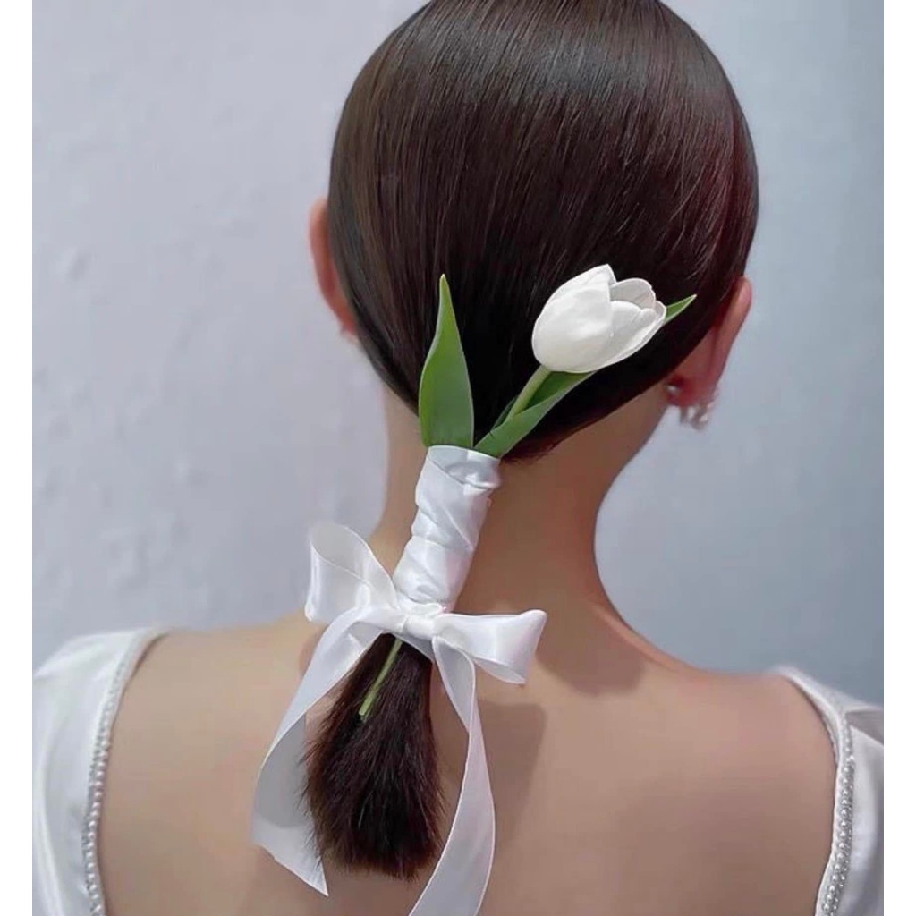 Sét nơ kèm dây lụa hot hit sẵn hàng