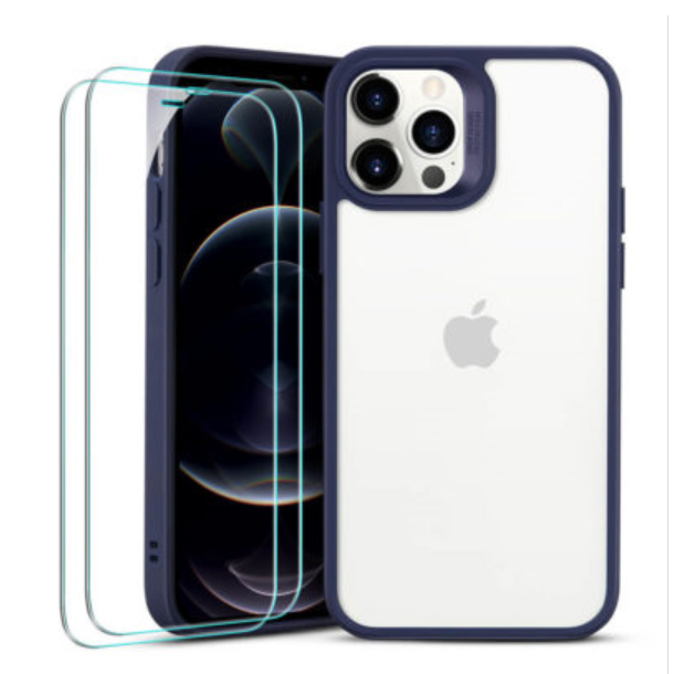 Set Ốp Điện Thoại + 2 Kính Cường Lực ESR Bảo Vệ Màn Hình Cho iPhone 12 mini/12/12 Pro Max