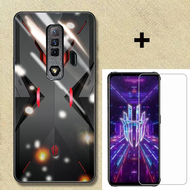 Ốp ĐiệN ThoạI KiểU KíNh CườNg LựC 9H Cho Nubia Red Magic 7S Pro NX709S NX679S Red Magic 7 Pro NX709J NX679J