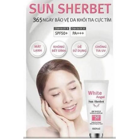 Kem Chống Nắng White Skinaz Hàn Quốc Chính Hãng