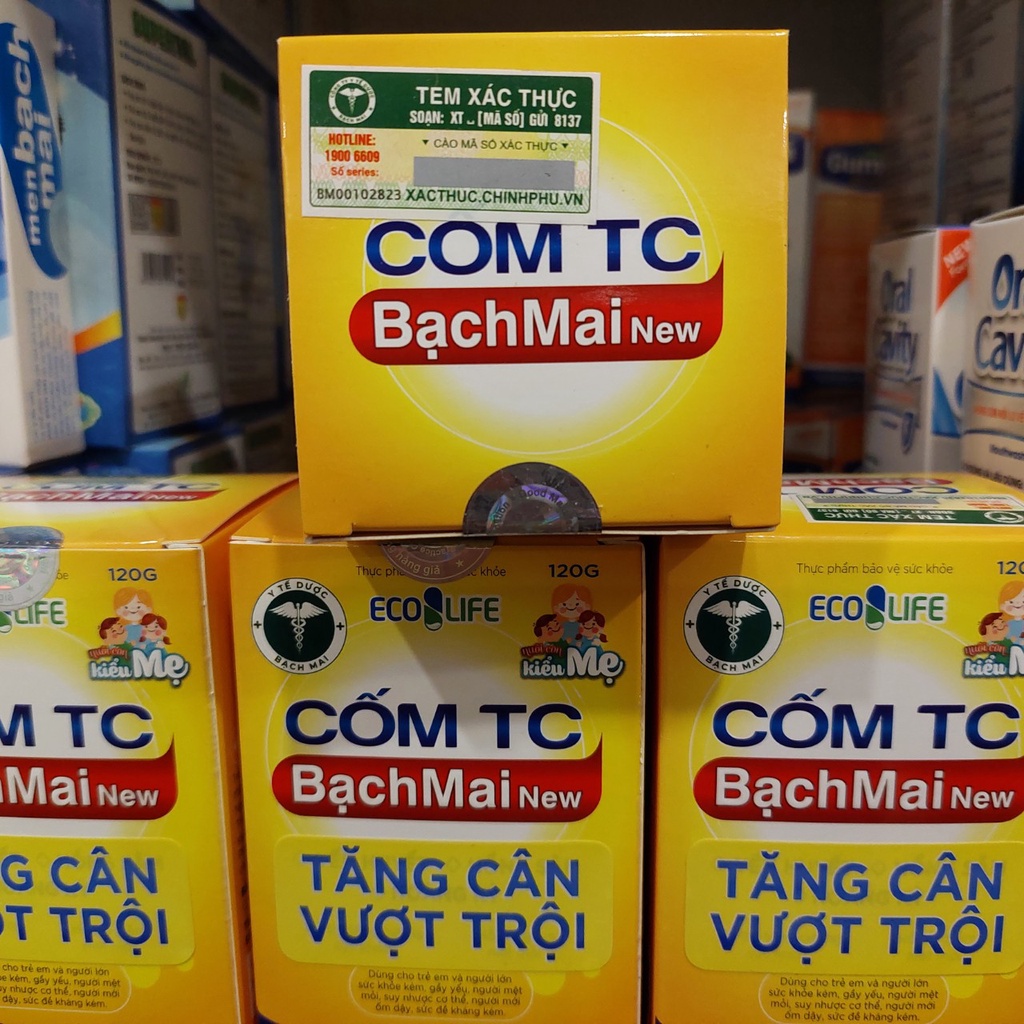 Cốm tăng cân Bạch Mai,giúp ăn ngon,tăng hấp thu ở trẻ biếng ăn,chậm lớn,tăng cân nhanh,an toàn cho trẻ gầy TC new