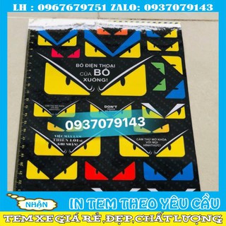 Set logo mắt đủ màu dán điện thoại,laptop...