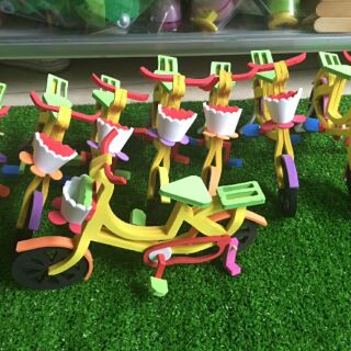 Xe đạp xốp bitis. Phương tiện giao thông mầm non