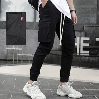 Quần Jogger Đũi Gân Nam Cao Cấp, Form Slim Co Giãn, Dày Dặn, Chất Ít Nhăn, Túi Hộp Siêu Ngầu Phối Túi Xỏ Xéo Thời Trang